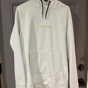 Cream Burton hoodie